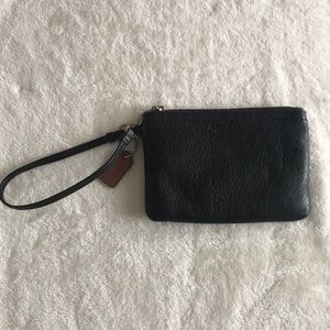 Black, Coach Wristlet